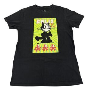 Size M | FELIX the Cat by NEON RIOT Men's Crew Neck Short Sleeve Cotton T-shirt